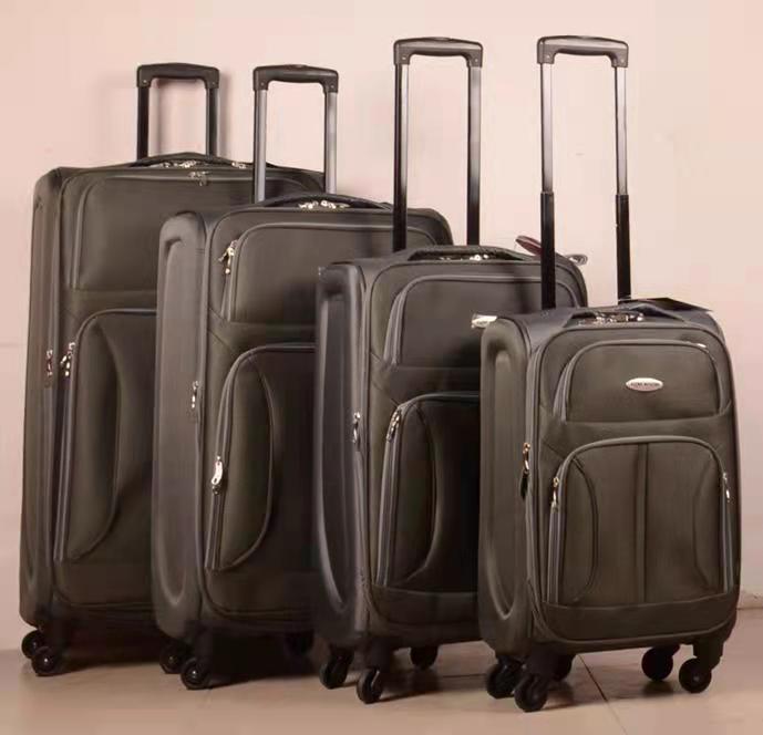 Grey 4 wheel suitcase online